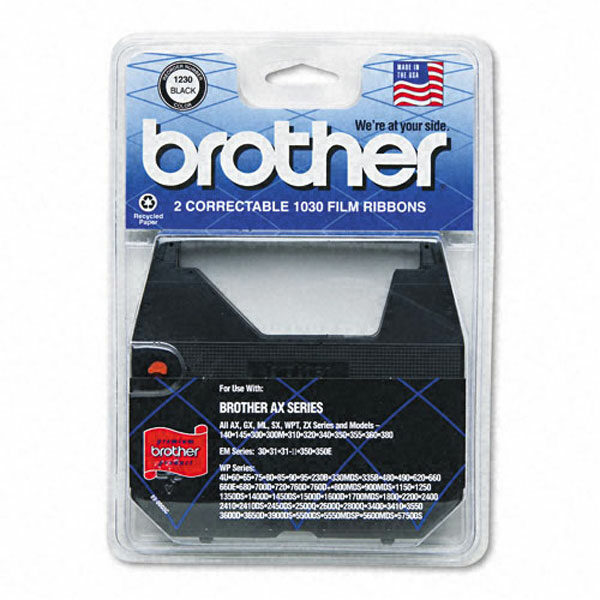 Brother Black Correctable Film Typewriter Ribbon