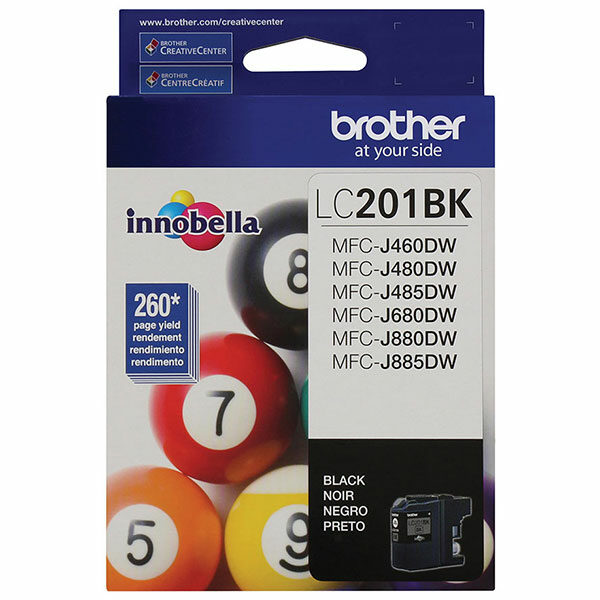 Brother Black Ink Cartridge (260 Yield)