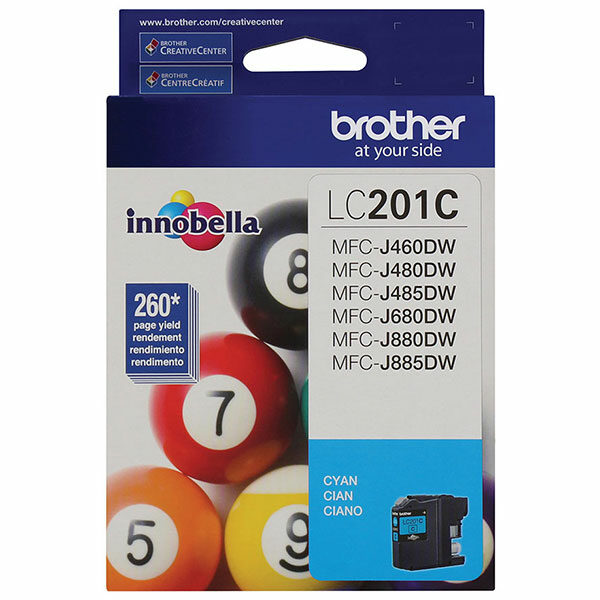 Brother Cyan Ink Cartridge (260 Yield)