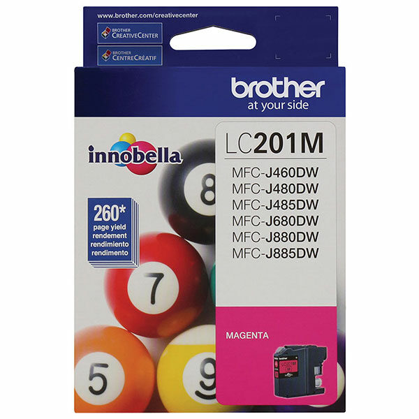 Brother Magenta Ink Cartridge (260 Yield)