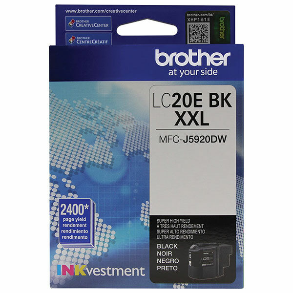 Brother Super High Yield Black Ink Cartridge (2400 Yield)