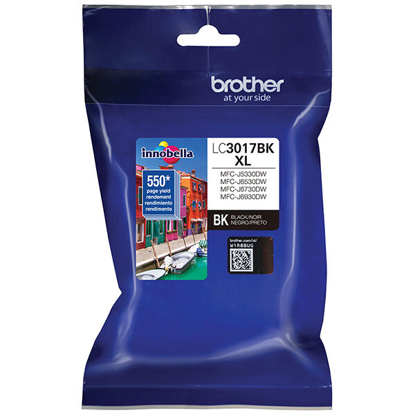 Brother High Yield Black Ink Cartridge (550 Yield)