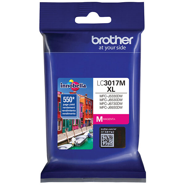 Brother High Yield Magenta Ink Cartridge (550 Yield)