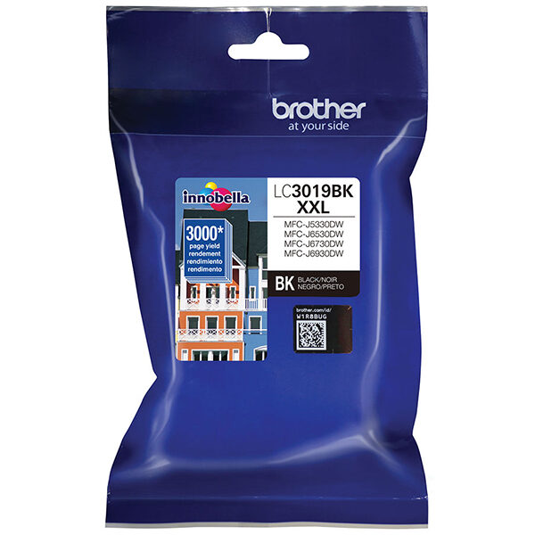 Brother Super High Yield Black Ink Cartridge (3000 Yield)