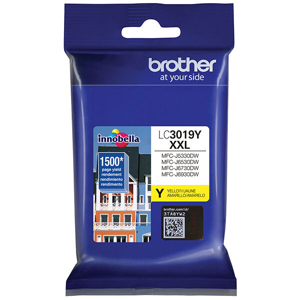 Brother Super High Yield Yellow Ink Cartridge (1500 Yield)