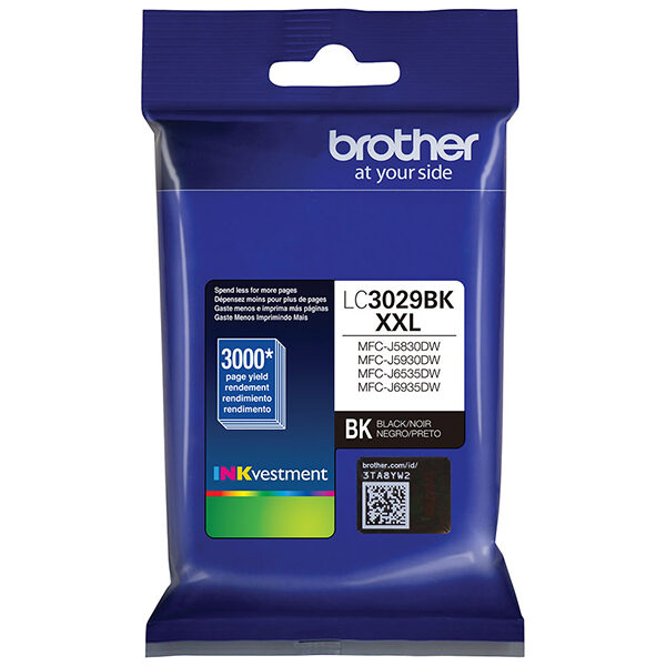 Brother Ultra High Yield Black Ink Cartridge (3000 Yield)