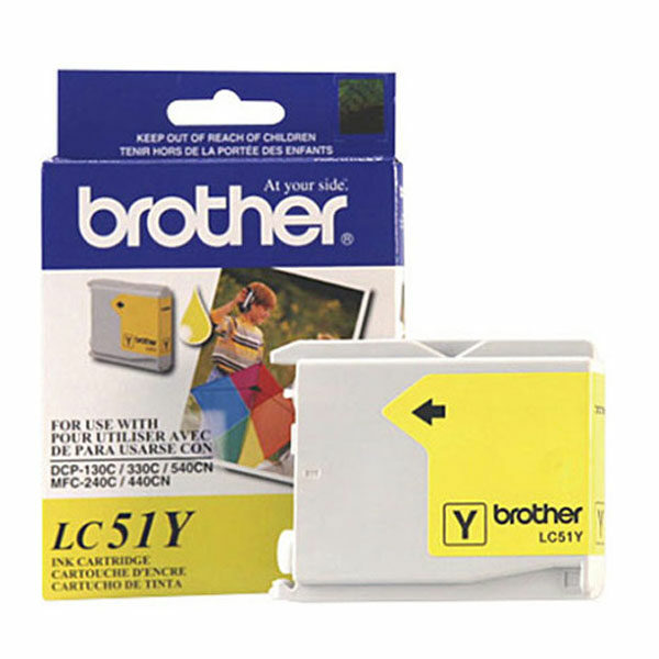 Brother Yellow Ink Cartridge (400 Yield)