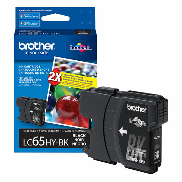 Brother High Yield Black Ink Cartridge (900 Yield)