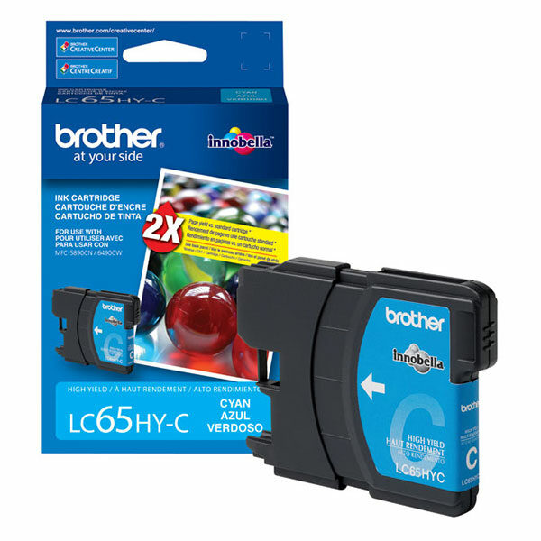 Brother High Yield Cyan Ink Cartridge (750 Yield)