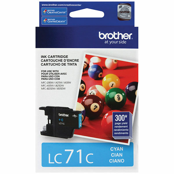 Brother Cyan Ink Cartridge (300 Yield)