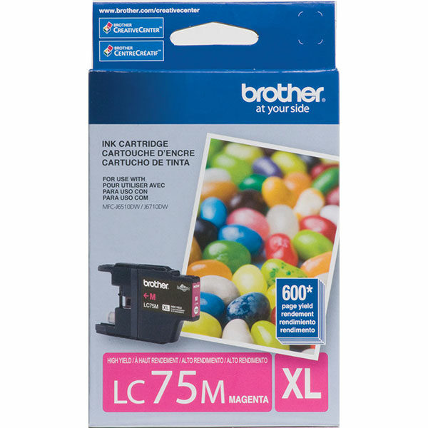 Brother High Yield Magenta Ink Cartridge (600 Yield)