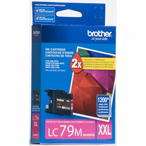 Brother Super High Yield Magenta Ink Cartridge (1200 Yield)