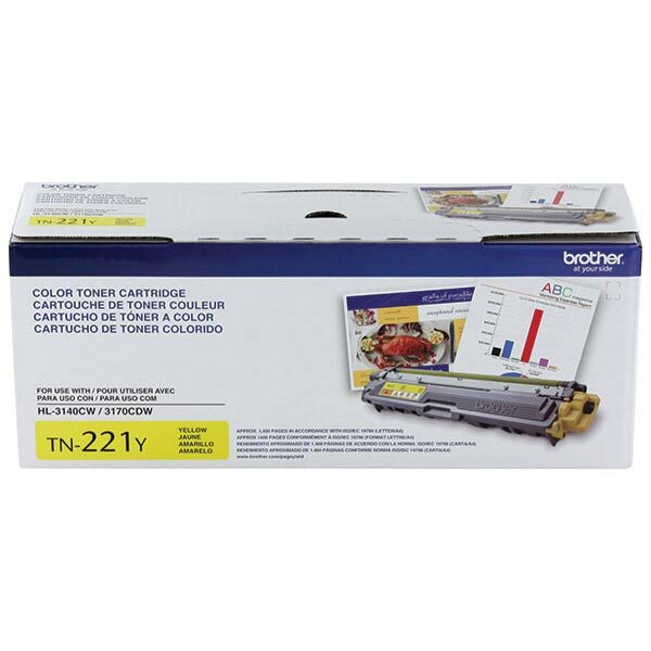 Brother Yellow Toner Cartridge (1400 Yield)