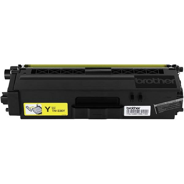 Brother High Yield Yellow Toner Cartridge (3500 Yield)