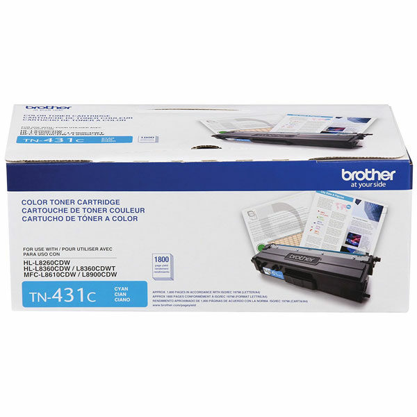 Brother Cyan Toner Cartridge (1800 Yield)