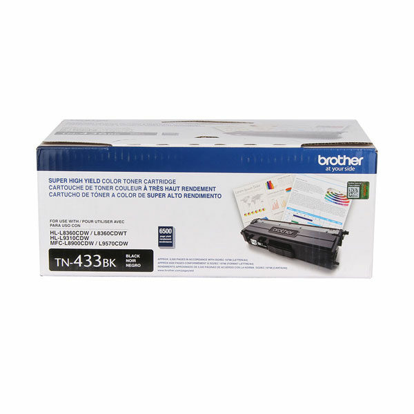 Brother High Yield Black Toner Cartridge (4500 Yield)