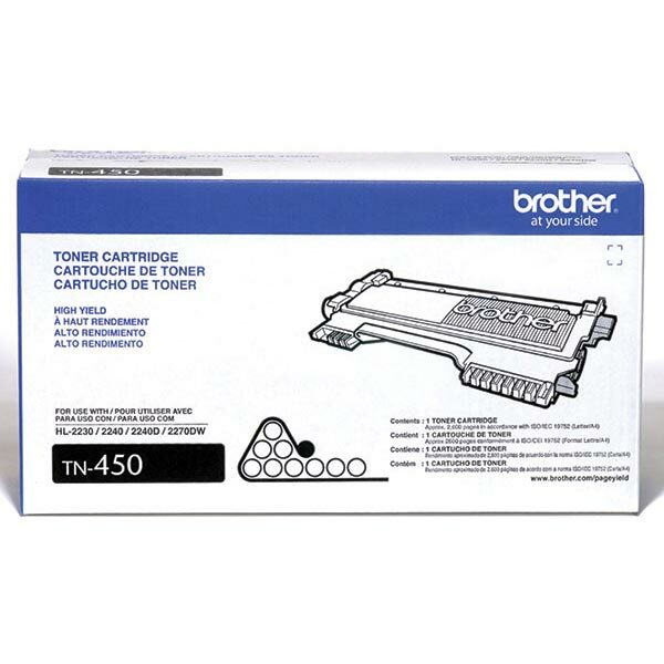 Brother High Yield Toner Cartridge (2600 Yield)