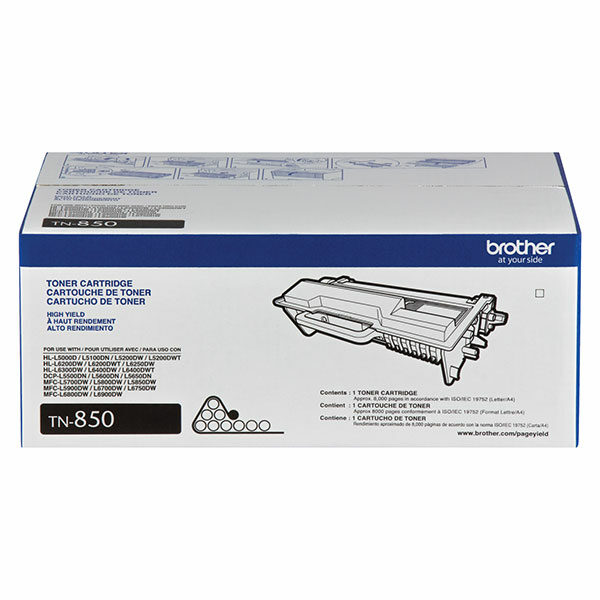 Brother High Yield Toner Cartridge (8000 Yield)