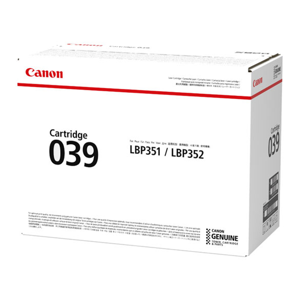 Canon (CRG-039) Toner Cartridge (11000 Yield)