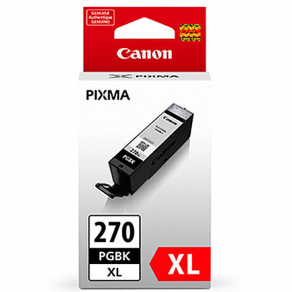 Canon (PGI-270XL) High Yield Pigment Black Ink Cartridge (22.2ml)