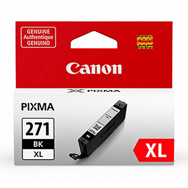 Canon (CLI-271XL) High Yield Black Ink Cartridge (10.8ml)