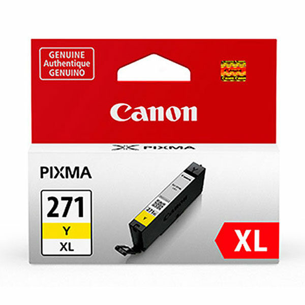 Canon (CLI-271XL) High Yield Yellow Ink Cartridge (10.8ml)