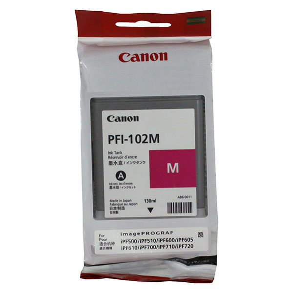 Canon (PFI-102M) Magenta Ink Tank (130 ml)