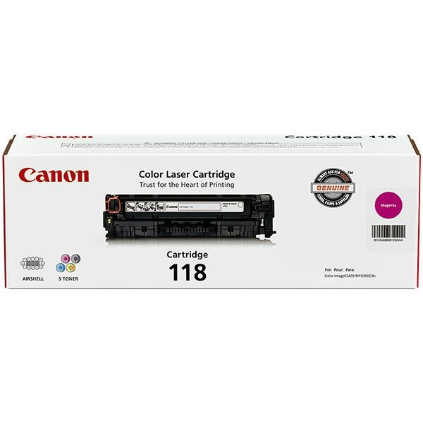 Canon (CRG-118M) Magenta Toner Cartridge (2900 Yield)