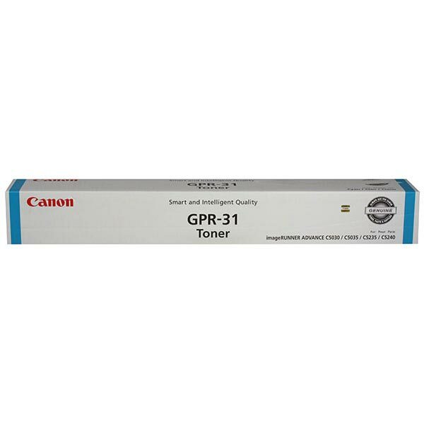 Canon (GPR-31) Cyan Toner Cartridge (27000 Yield)