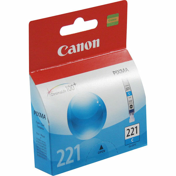 Canon (CLI-221C) Cyan Ink Tank