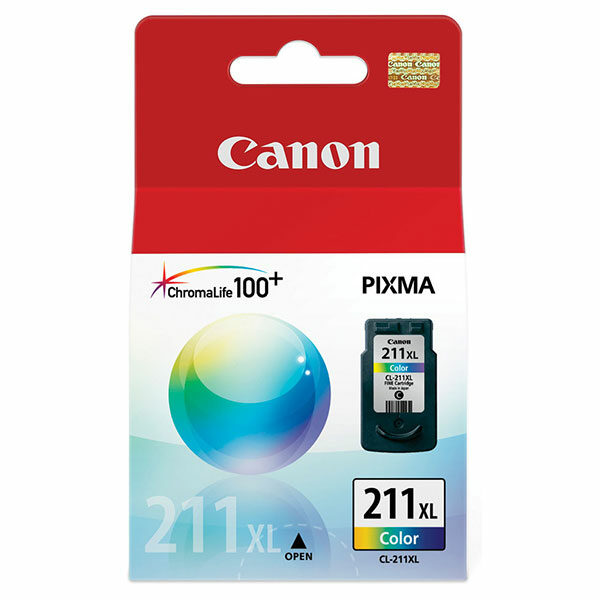 Canon (CL-211XL) Extra Large Capacity Color Ink Cartridge