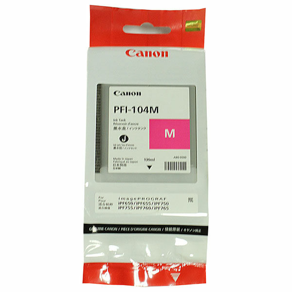 Canon (PFI-104M) Magenta Ink Tank (130 ml)