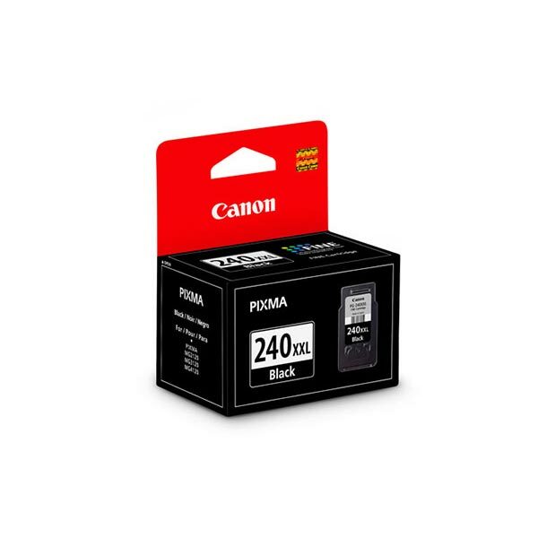 Canon (PG-240XXL) Extra High Yield Black Ink Cartridge (600 Yield)