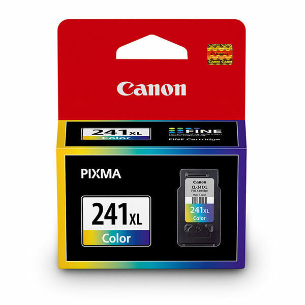 Canon (CL-241XL) High Yield Color Ink Cartridge (400 Yield)