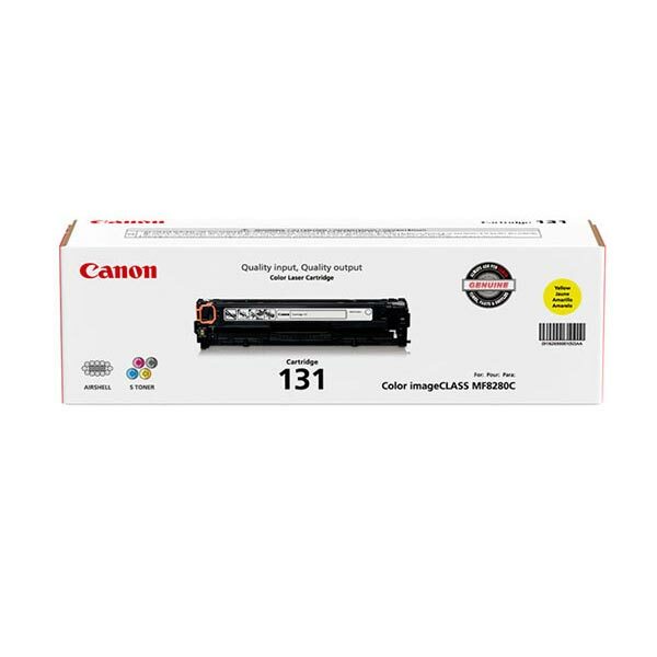 Canon (CRG-131Y) Yellow Toner Cartridge (1500 Yield)