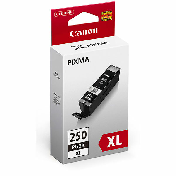 Canon (PGI-250XL) High Yield Pigment Black Ink