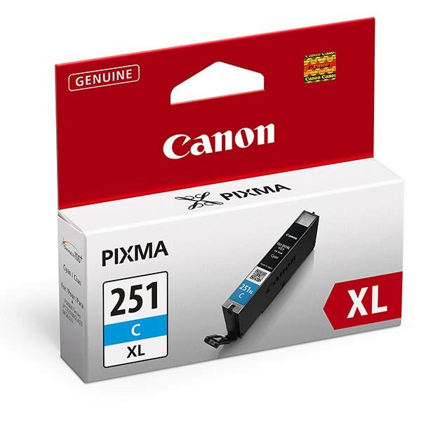 Canon (CLI-251XLC) High Yield Cyan Ink Tank