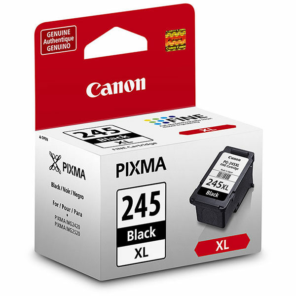 Canon (PG-245XL) High Yield Black Ink Cartridge (300 Yield)