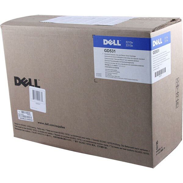 Dell Use and Black Toner Cartridge (OEM# 341-2918 310-7236) (10000 Yield)