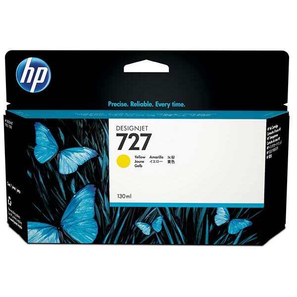 HP 727 (B3P21A) Yellow Original Ink Cartridge (130 ml)