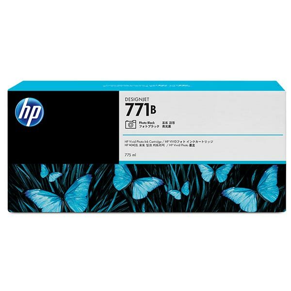 HP 771A (B6Y18A) Yellow Original Ink Cartridge (775 ml)