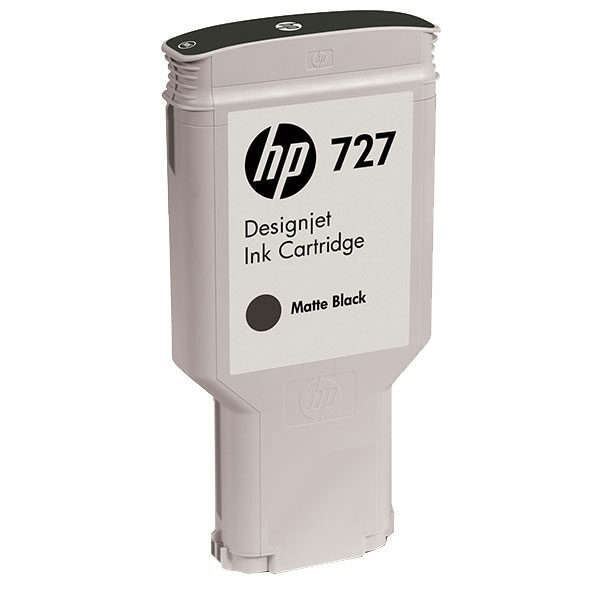 HP 727 (C1Q12A) Matte Black Original Ink Cartridge (300 ml)