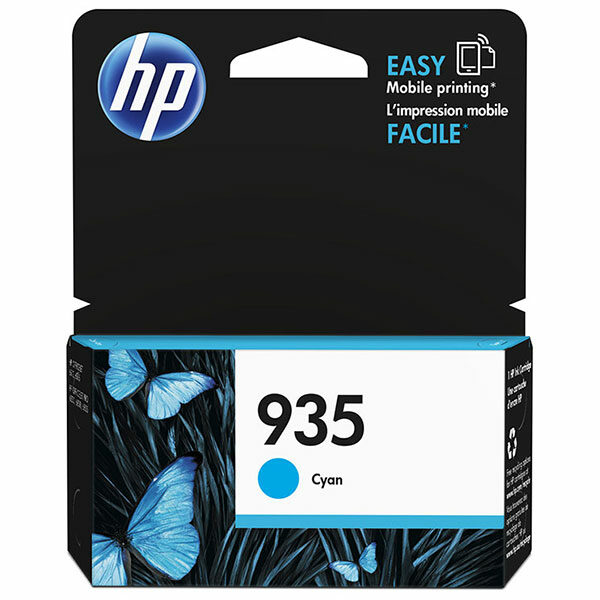 HP 935 (C2P20AN) Cyan Original Ink Cartridge (400 Yield)