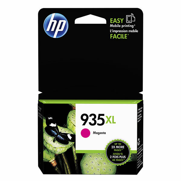 HP 935XL (C2P25AN) High Yield Magenta Original Ink Cartridge (825 Yield)