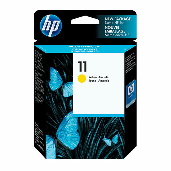 HP 11 (C4838A) Yellow Original Ink Cartridge (2550 Yield)