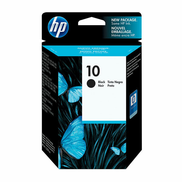 HP 10 (C4844A) Black Original Ink Cartridge (2200 Yield)