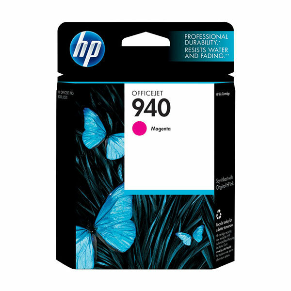 HP 940 (C4904AN) Magenta Original Ink Cartridge (900 Yield)