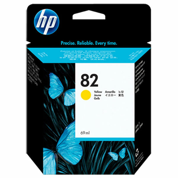 HP 82 (C4913A) Yellow Original Ink Cartridge (69 ml)