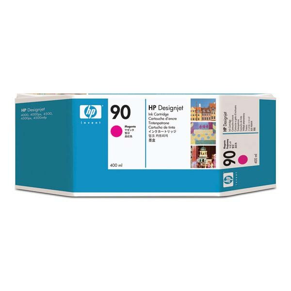 HP 90 (C5063A) Magenta Original Ink Cartridge (400 ml)