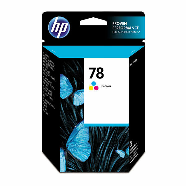 HP 78 (C6578DN) Tri-Color Original Ink Cartridge (560 Yield)